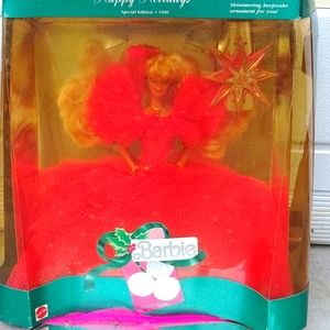 1990 Happy Holidays Barbie